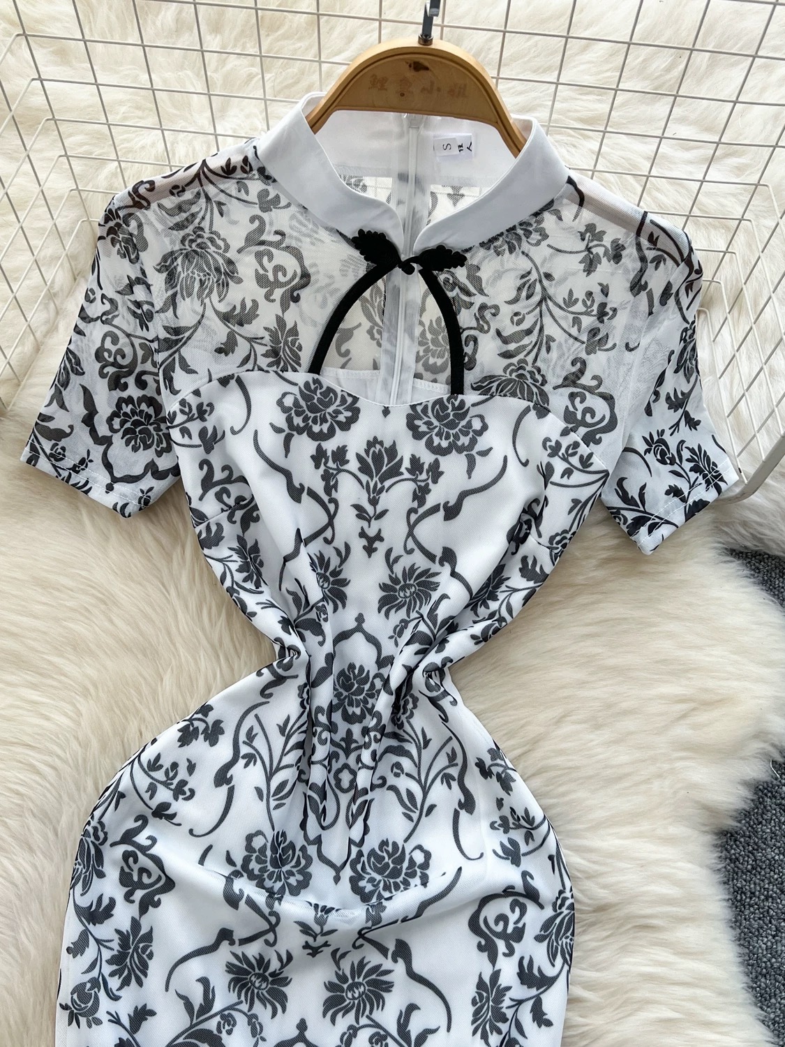 Calabasas qipao dress Q207 images